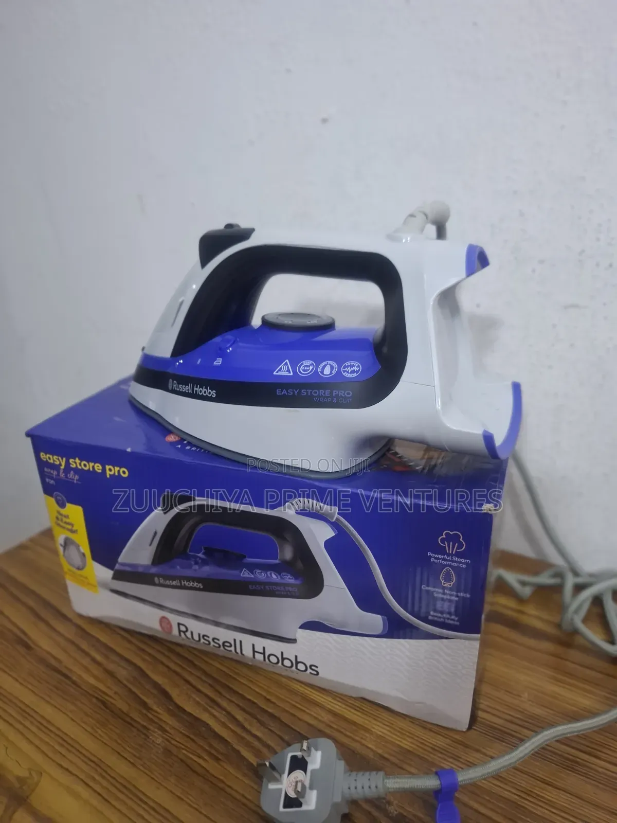 Russell Hobbs Easy Store Pro Steam Iron Wrap Clip From Uk 
