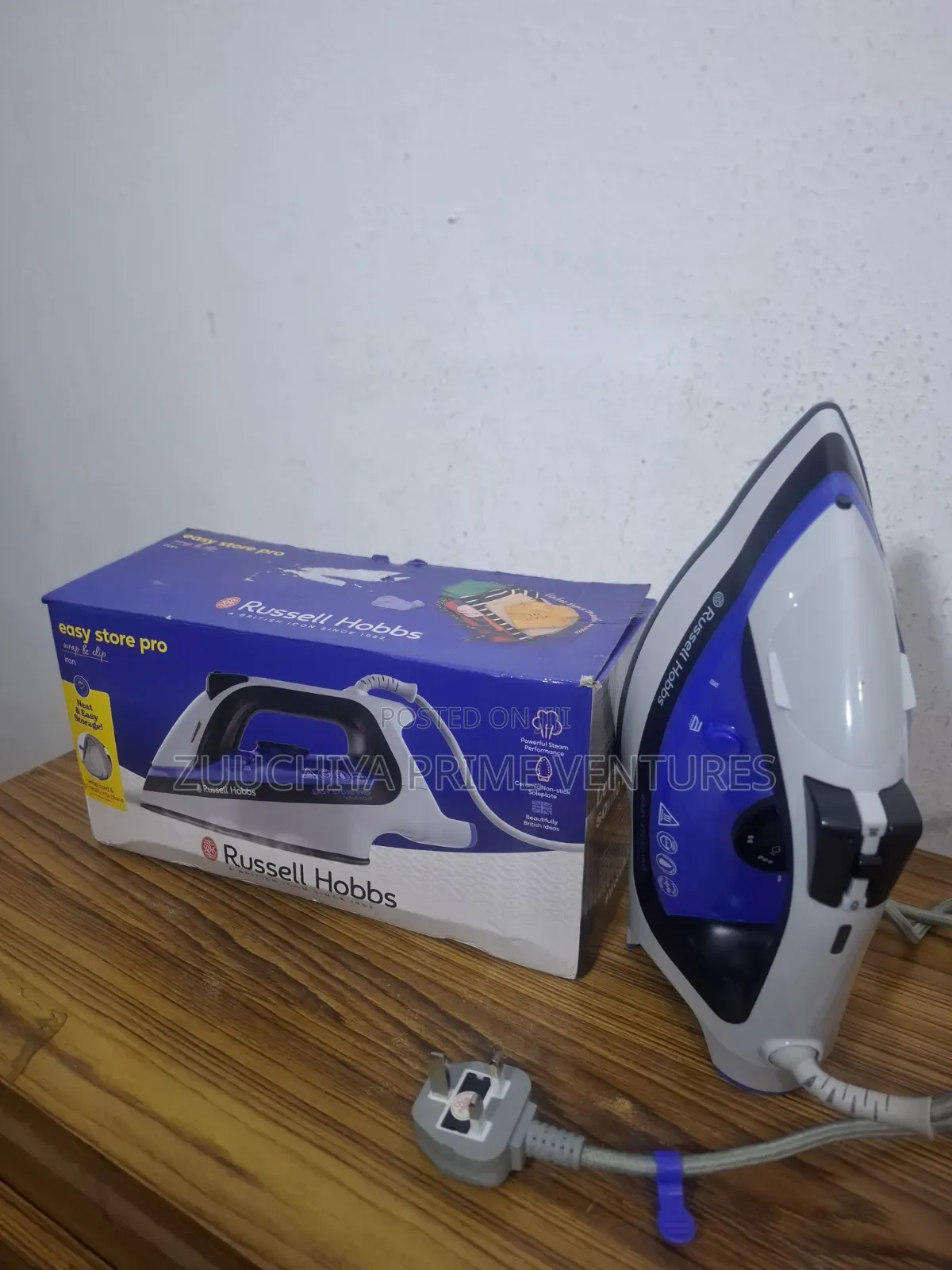 Russell Hobbs Easy Store Pro Steam Iron Wrap Clip From Uk 