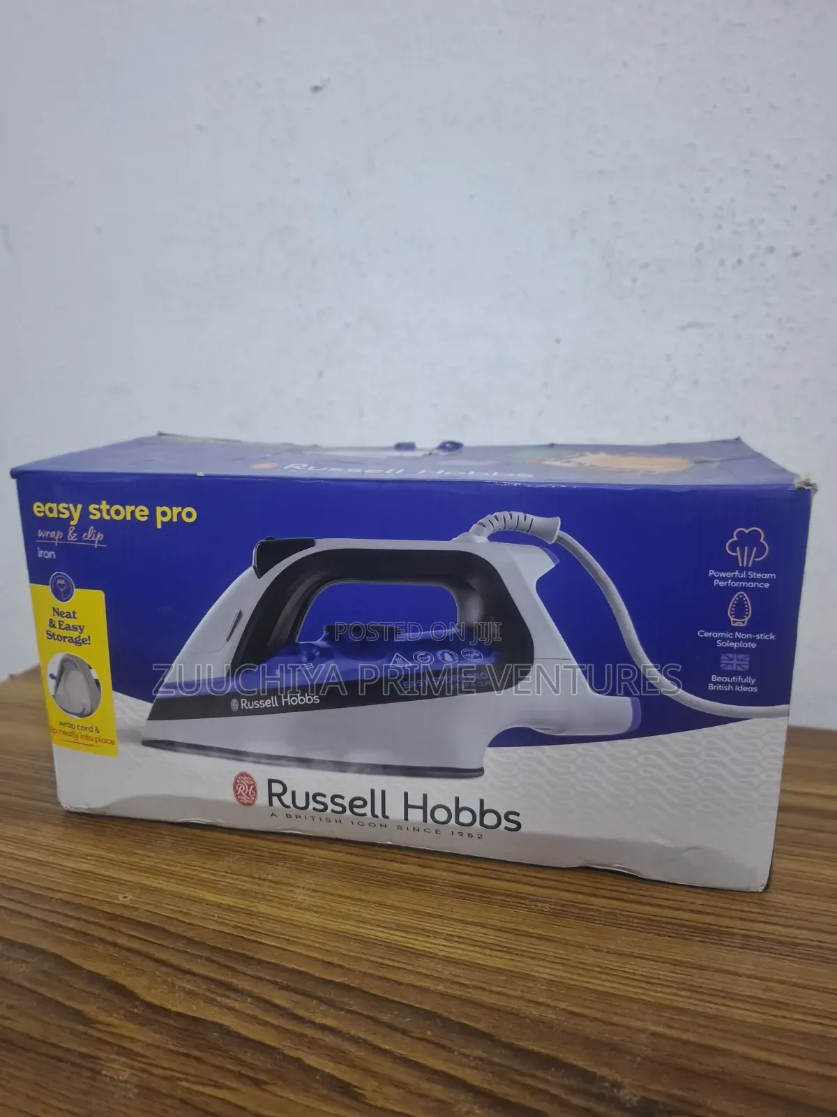 Russell Hobbs Easy Store Pro Steam Iron Wrap Clip From Uk 