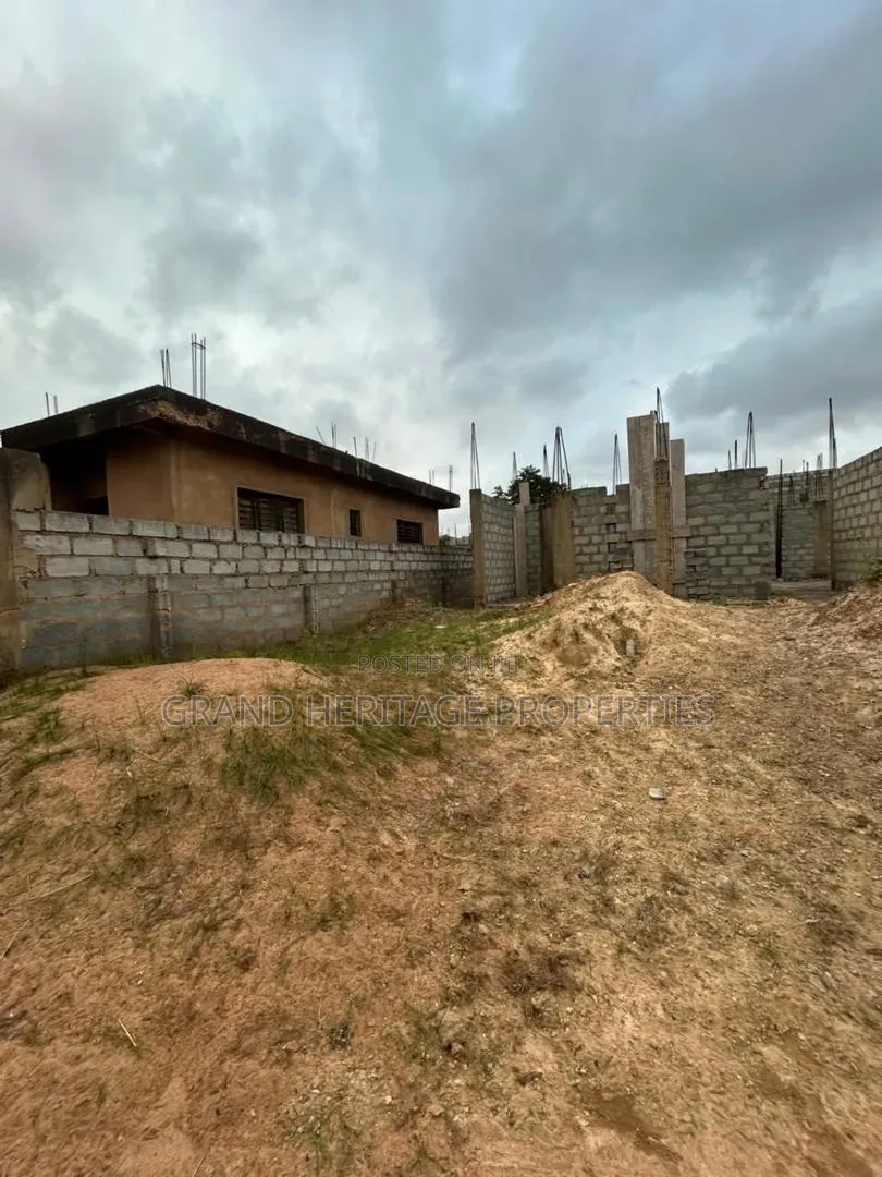 Plots of Land With Uncompleted Residential Building