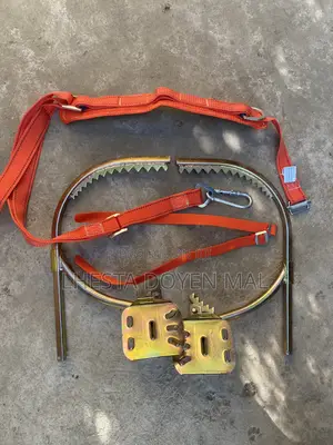 Electrician Wooden Pole Climbing Shoes + Safety Belt