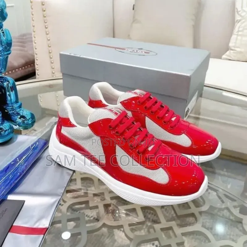 Prada America's Cup Patent-Leather