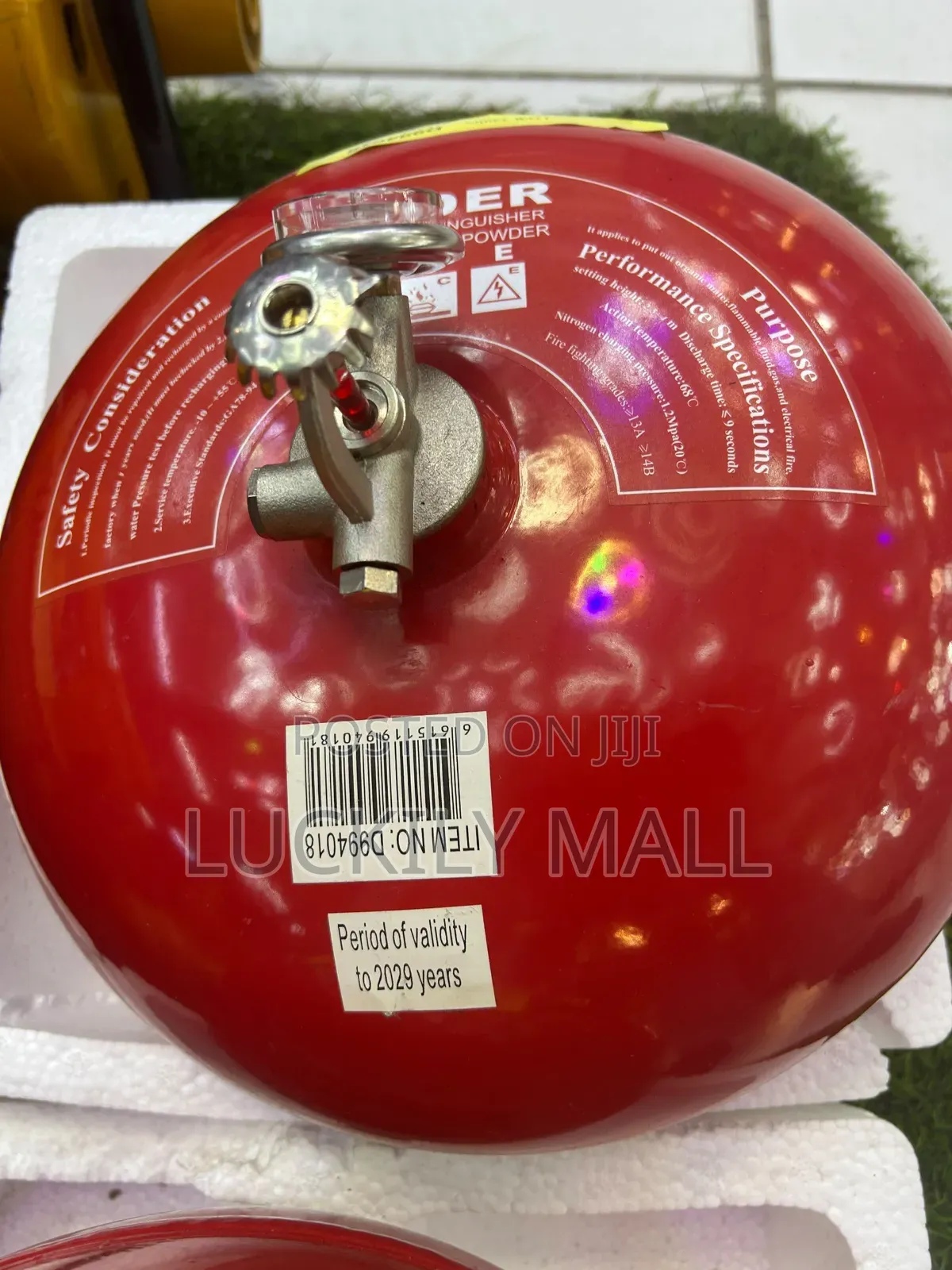 A Fire Extinguisher Ball 6KG
