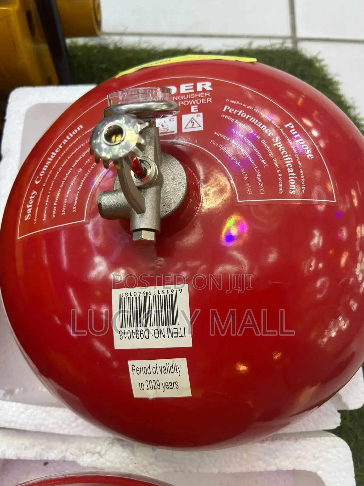 A Fire Extinguisher Ball 6KG