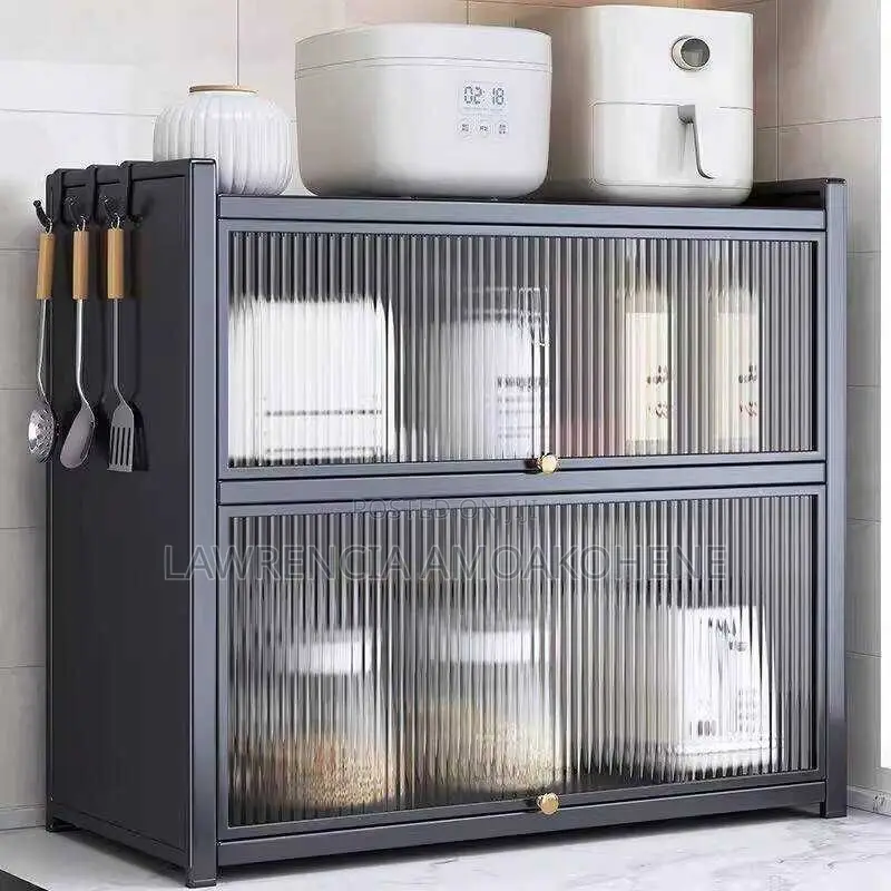 Multi Tier Countertop Storage Cabinet