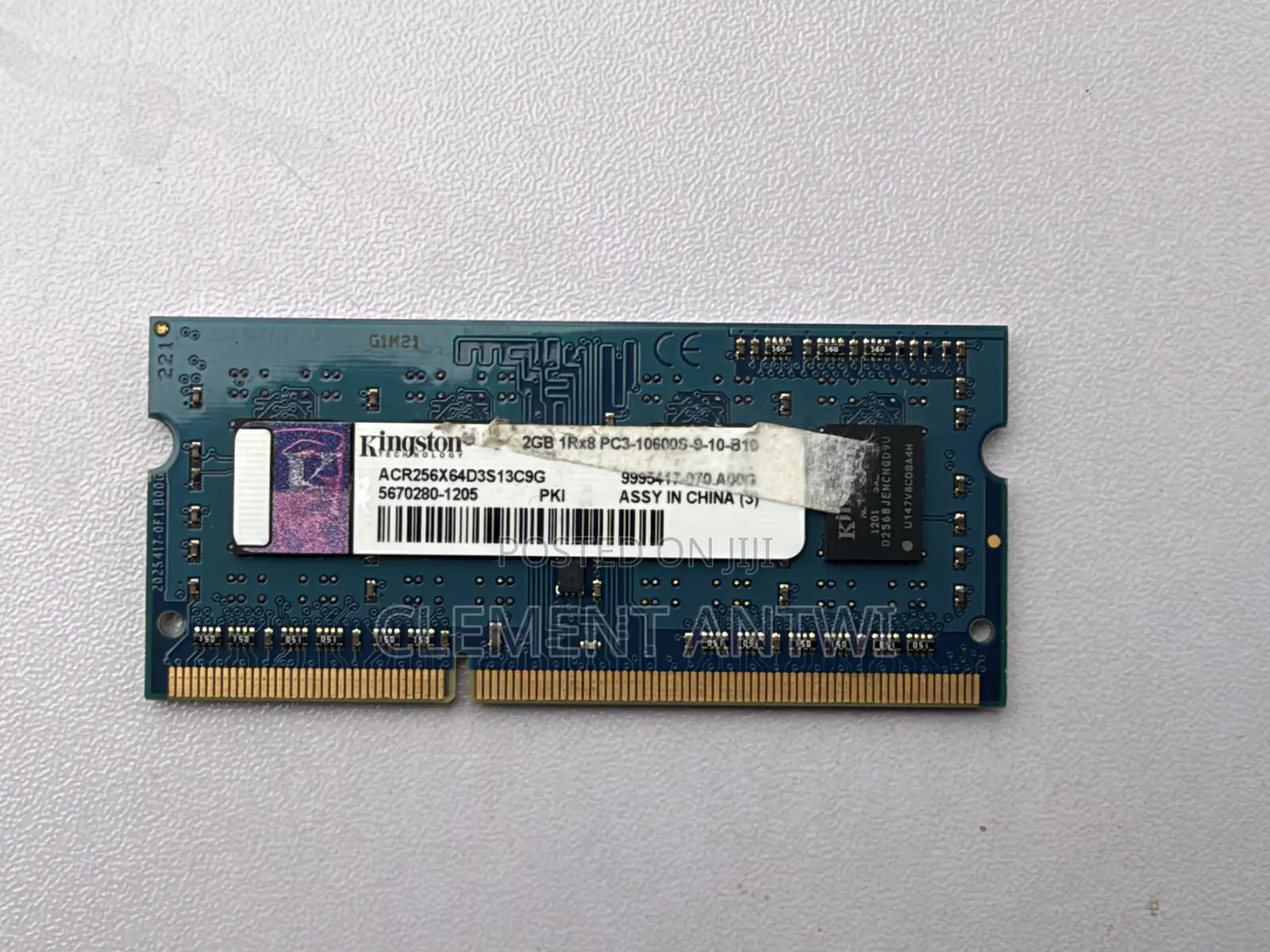 Kingston 2gb Ddr3 Laptop Ram
