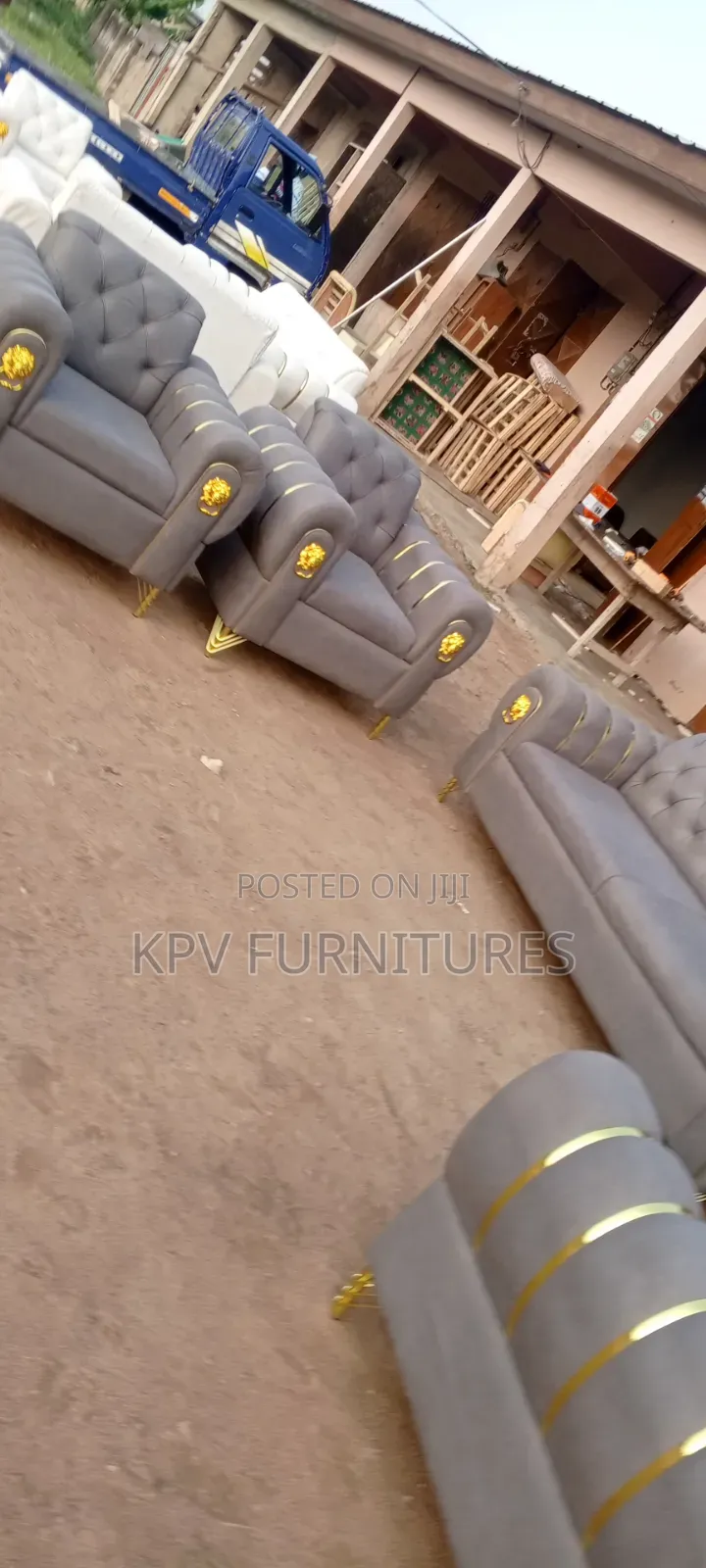Super Soft Foam Sofa Set for Comfortability, Payment on Delivery