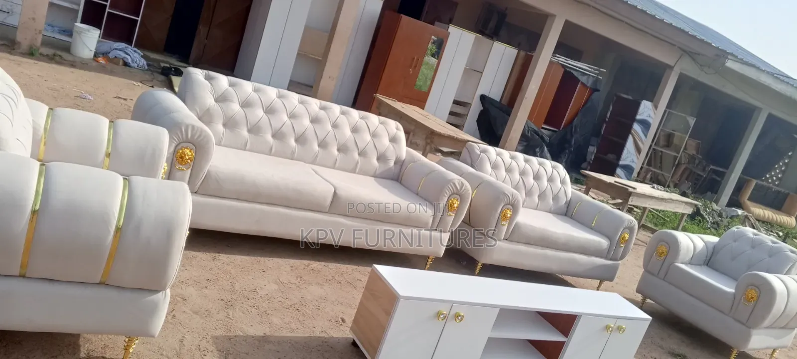 Super Soft Foam Sofa Set for Comfortability, Payment on Delivery