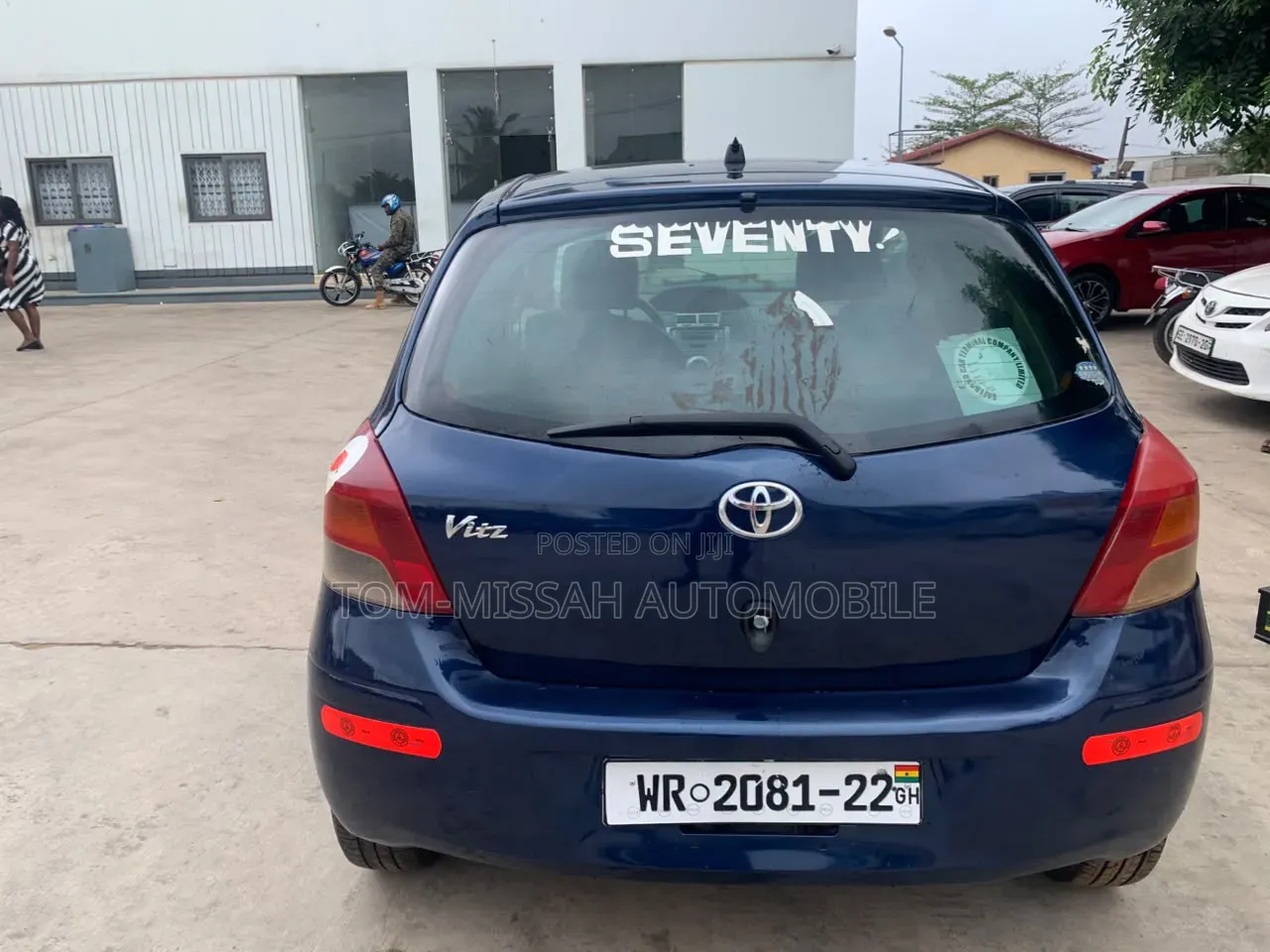 Toyota Vitz 1.3 AWD 3dr 2010 Blue