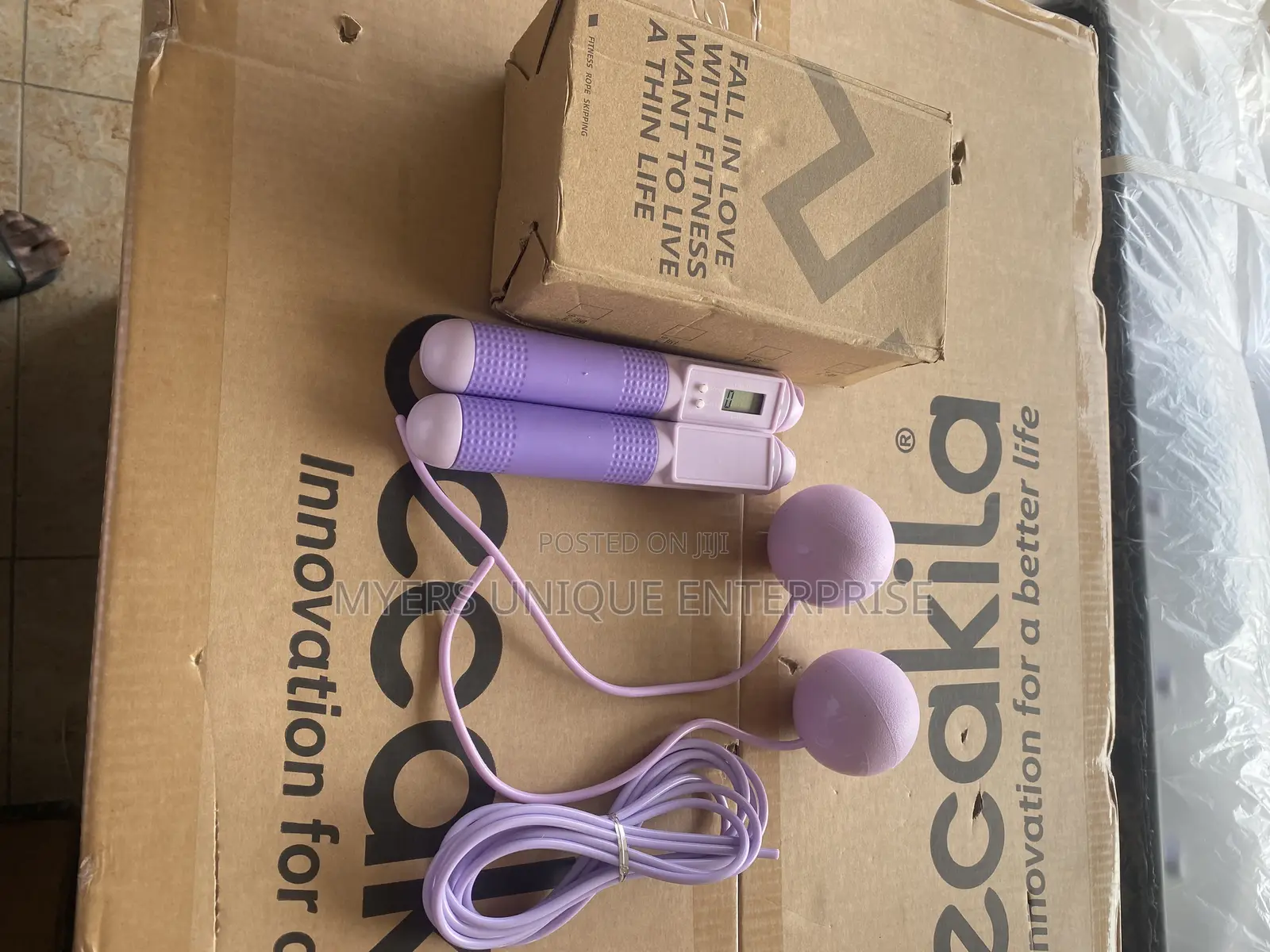 Ropeless Skipping Rope With Weighted Balls - No Tangling