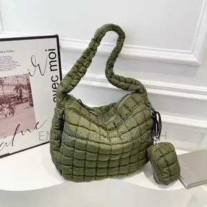 Ladies Casual Puffer Cloud Shoulder Bag