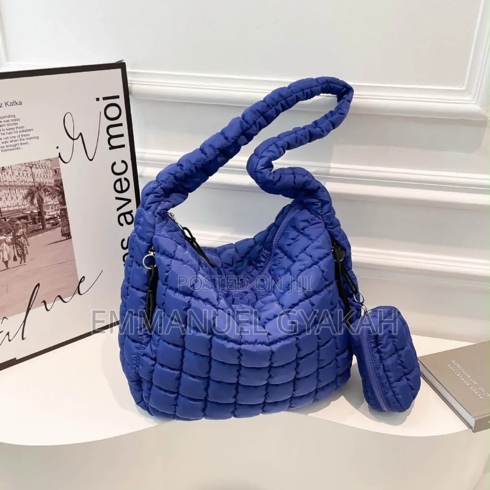 Ladies Casual Puffer Cloud Shoulder Bag
