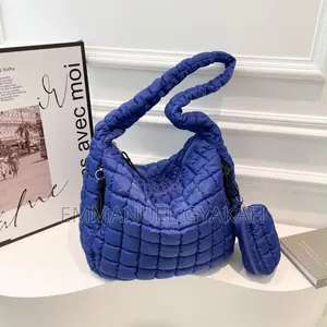 Ladies Casual Puffer Cloud Shoulder Bag