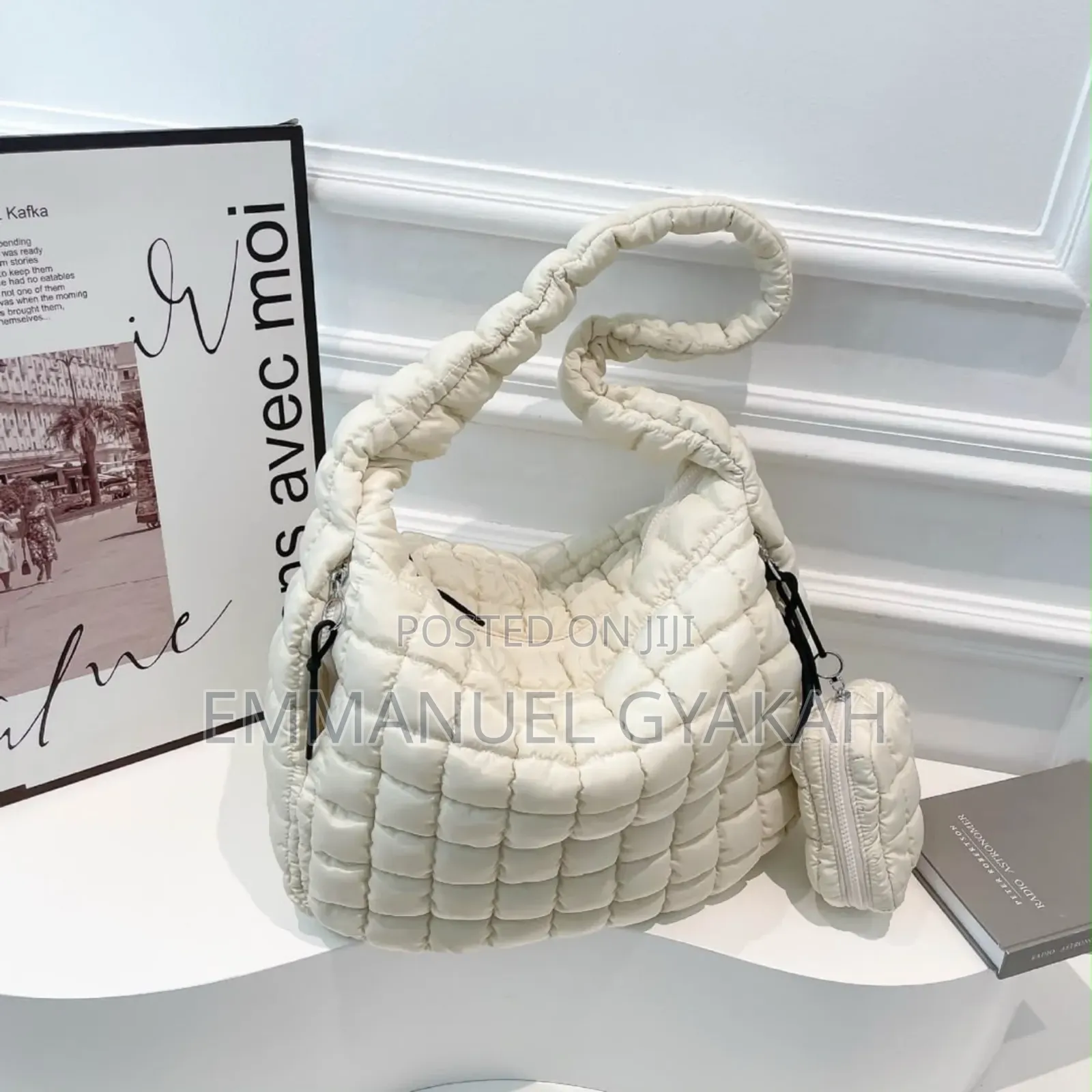 Ladies Casual Puffer Cloud Shoulder Bag