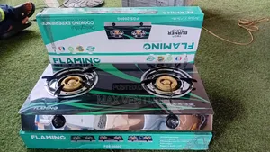 Flamino 2 Burner Gas Stove – Sleek Table Top Auto Ignition 2 Gas Stove