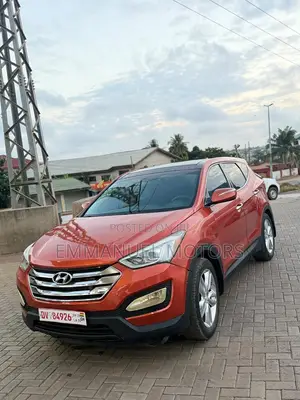 Hyundai Santa Fe Limited 4dr SUV AWD (3.3L 6cyl 6A) 2015 Orange