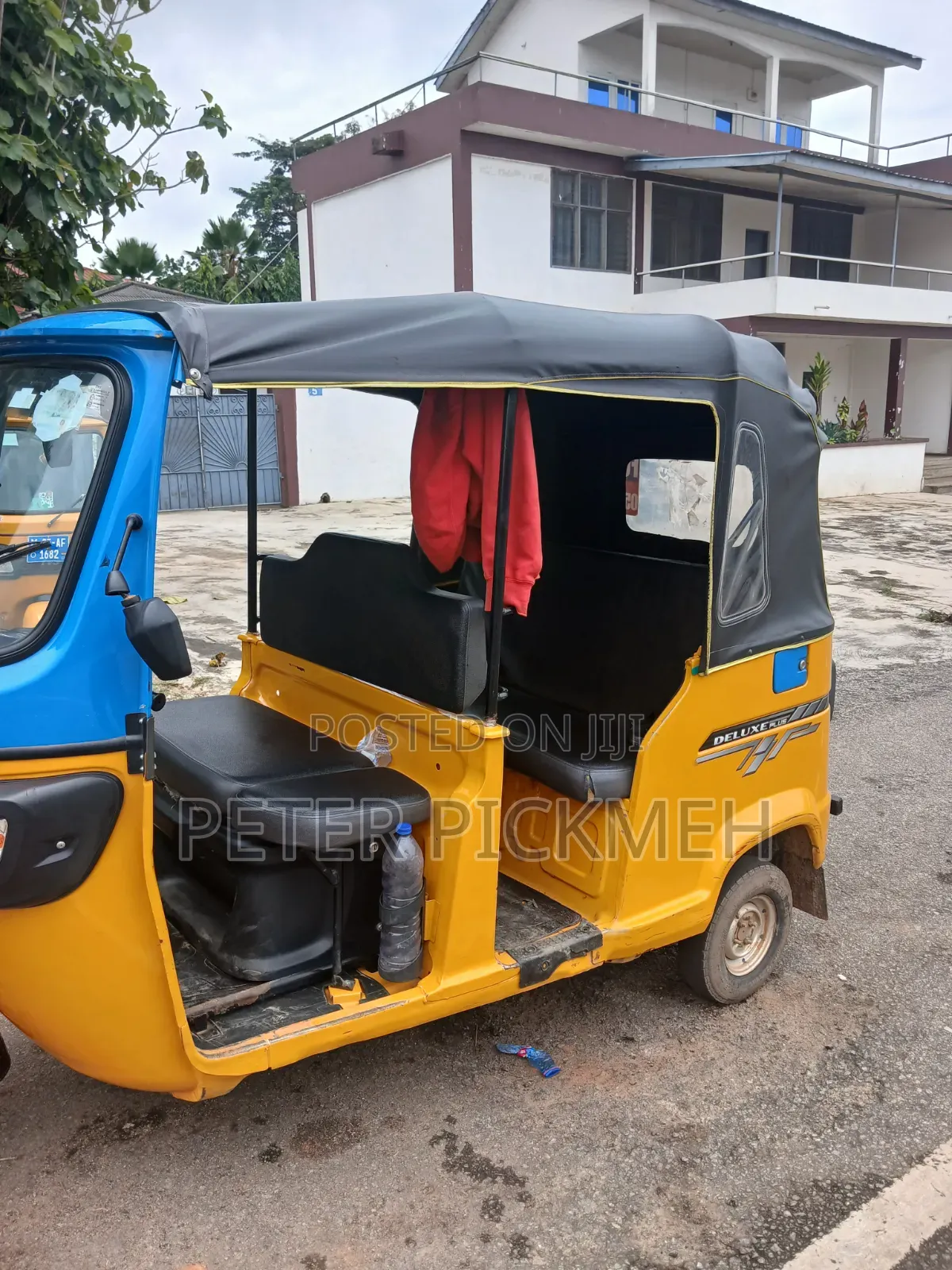 TVS King Deluxe Plus iTouch Start 2025 Yellow