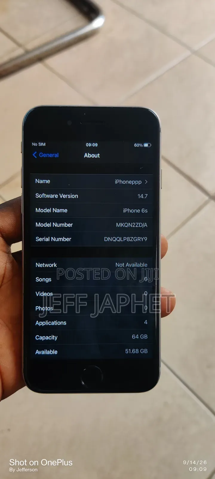 Apple iPhone 6s 64 GB Gray