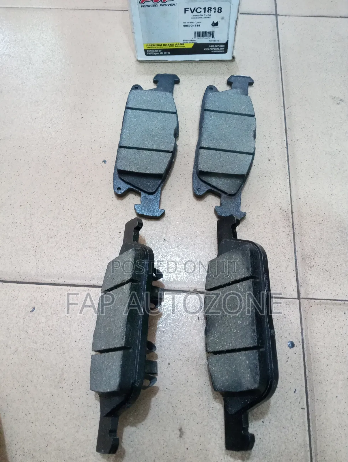 Genuine Ceramic FVP Ford Edge,Lincoln Nautilus Brake Pad From USA