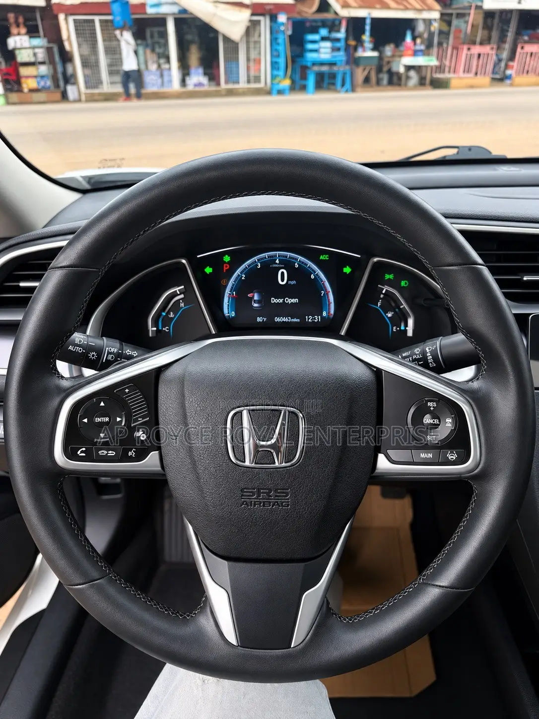 Honda Civic Touring 4dr Sedan (1.5L 4cyl) 2017 White