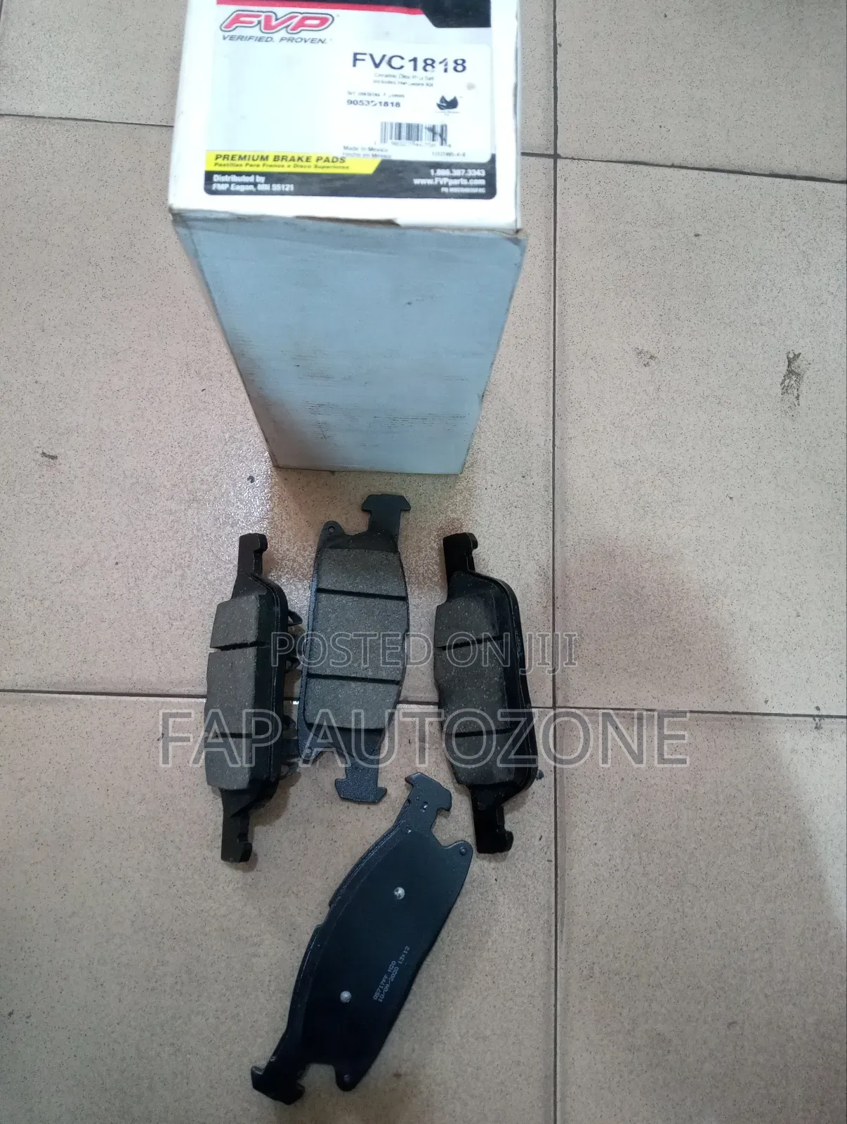 Genuine Ceramic FVP Ford Edge,Lincoln Nautilus Brake Pad From USA