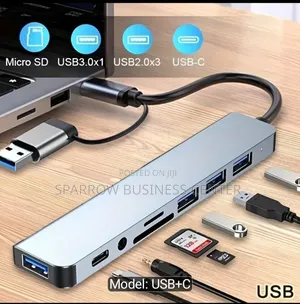 8 in 1 USB Type C Adapter