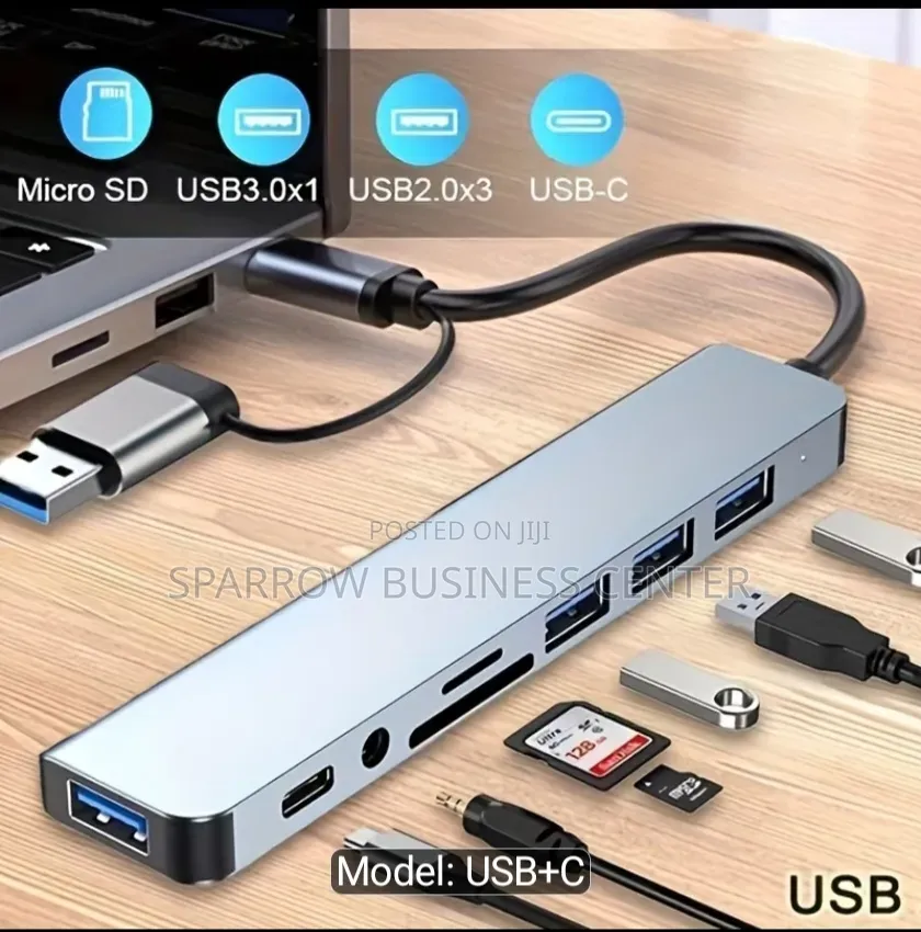 8 in 1 USB Type C Adapter