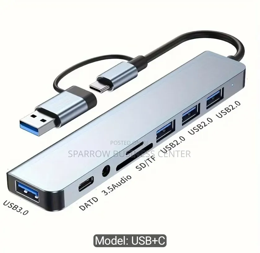 8 in 1 USB Type C Adapter
