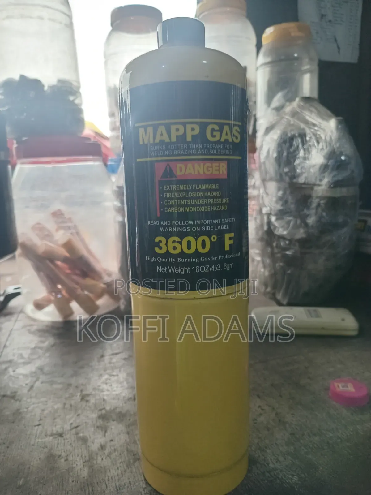 Original Map Gas Can for AC and Refrigeration