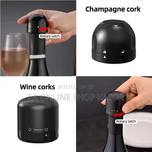 Swivel Open and Close Mini Wine Stopper