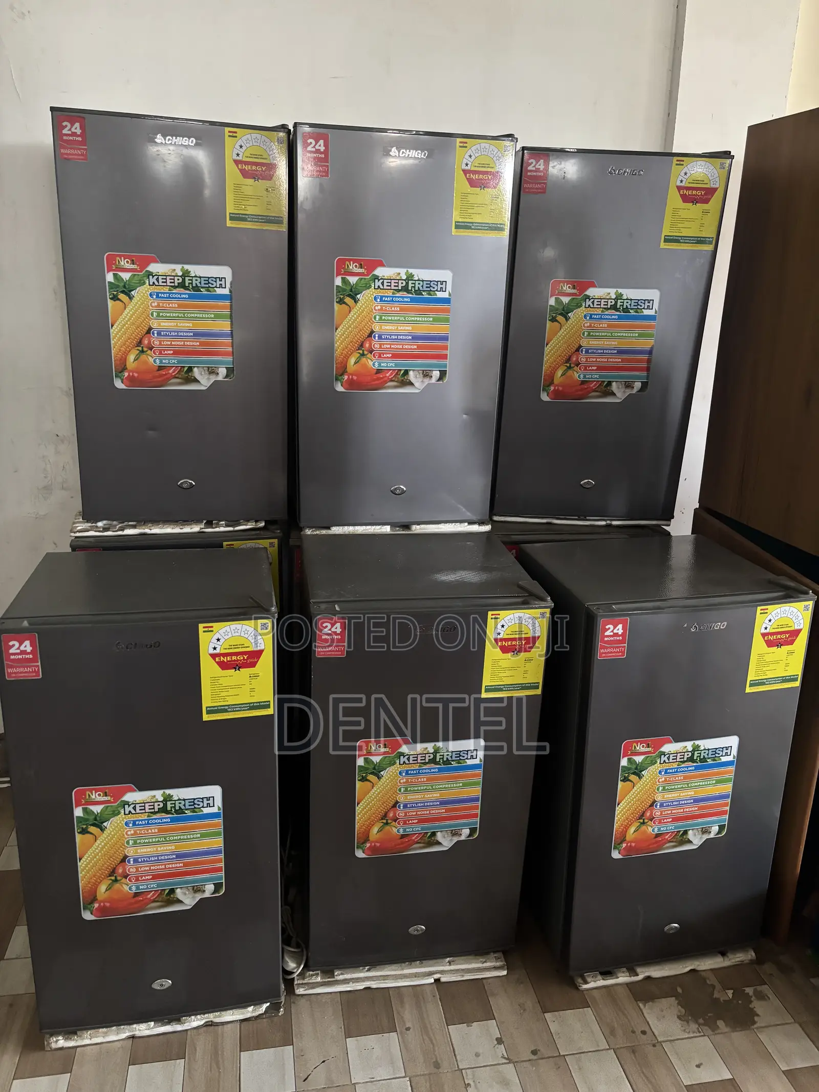 Chigo 110L Table Fridge 2star
