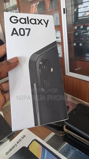 New Samsung Galaxy A07 128 GB Black