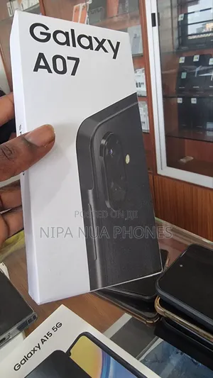 New Samsung Galaxy A07 128 GB Black