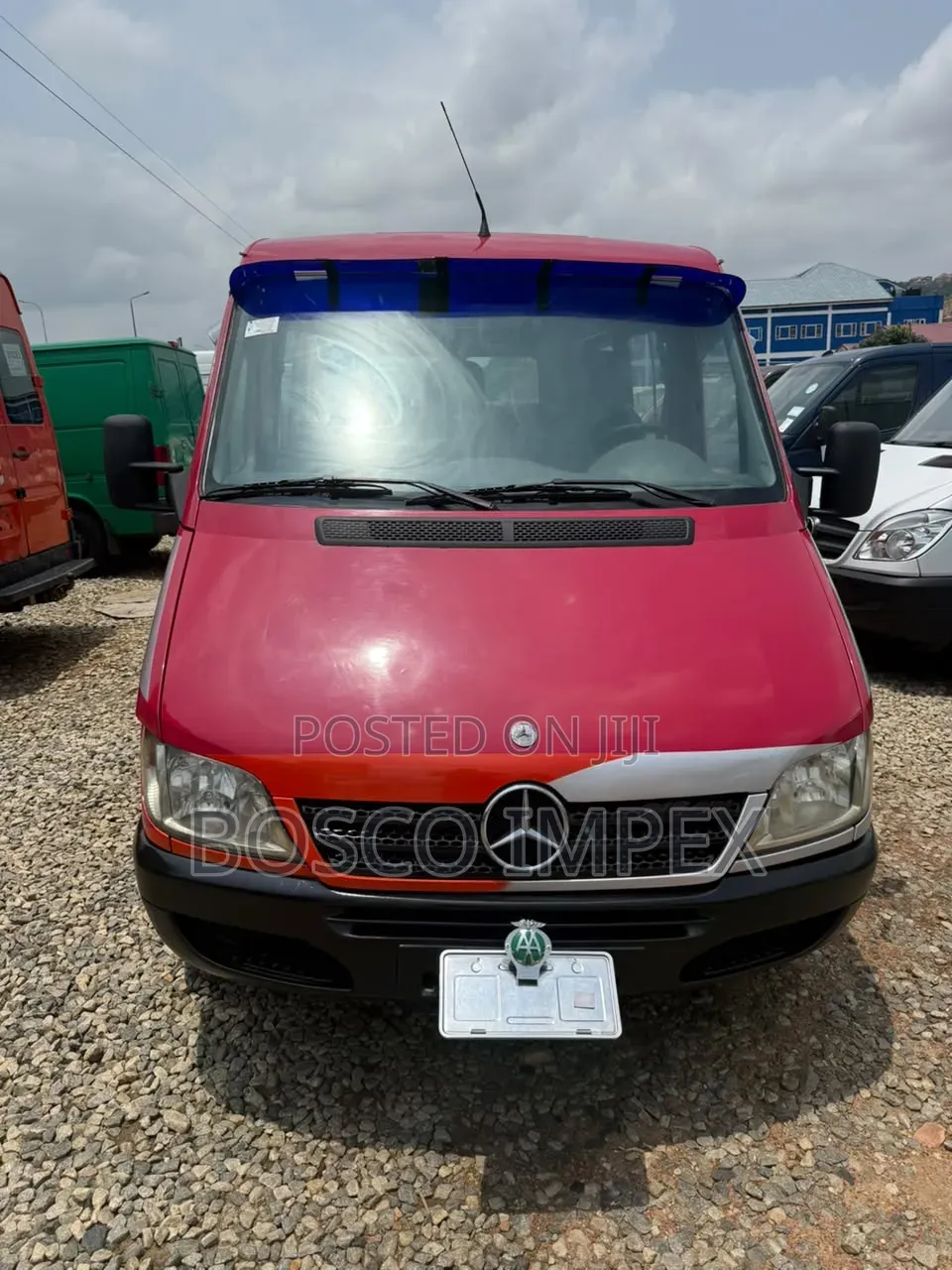 Mercedes-Benz Sprinter 2005 Red