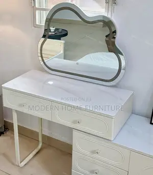 Luxury White Dressing Table | Imported