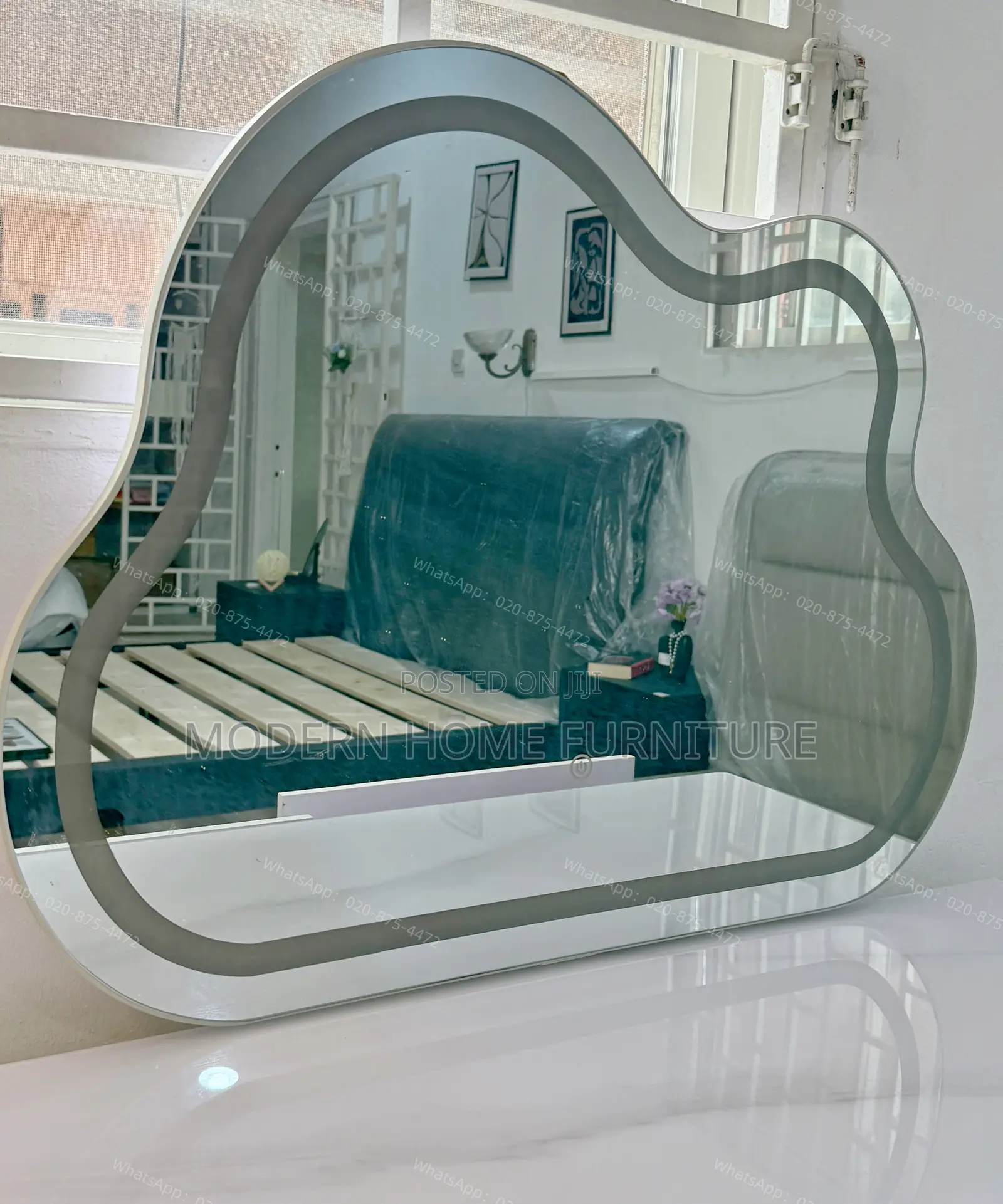 Luxury White Dressing Table | Imported