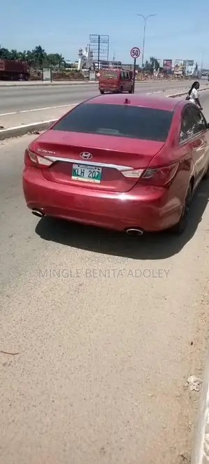 Hyundai Sonata 2012 Red