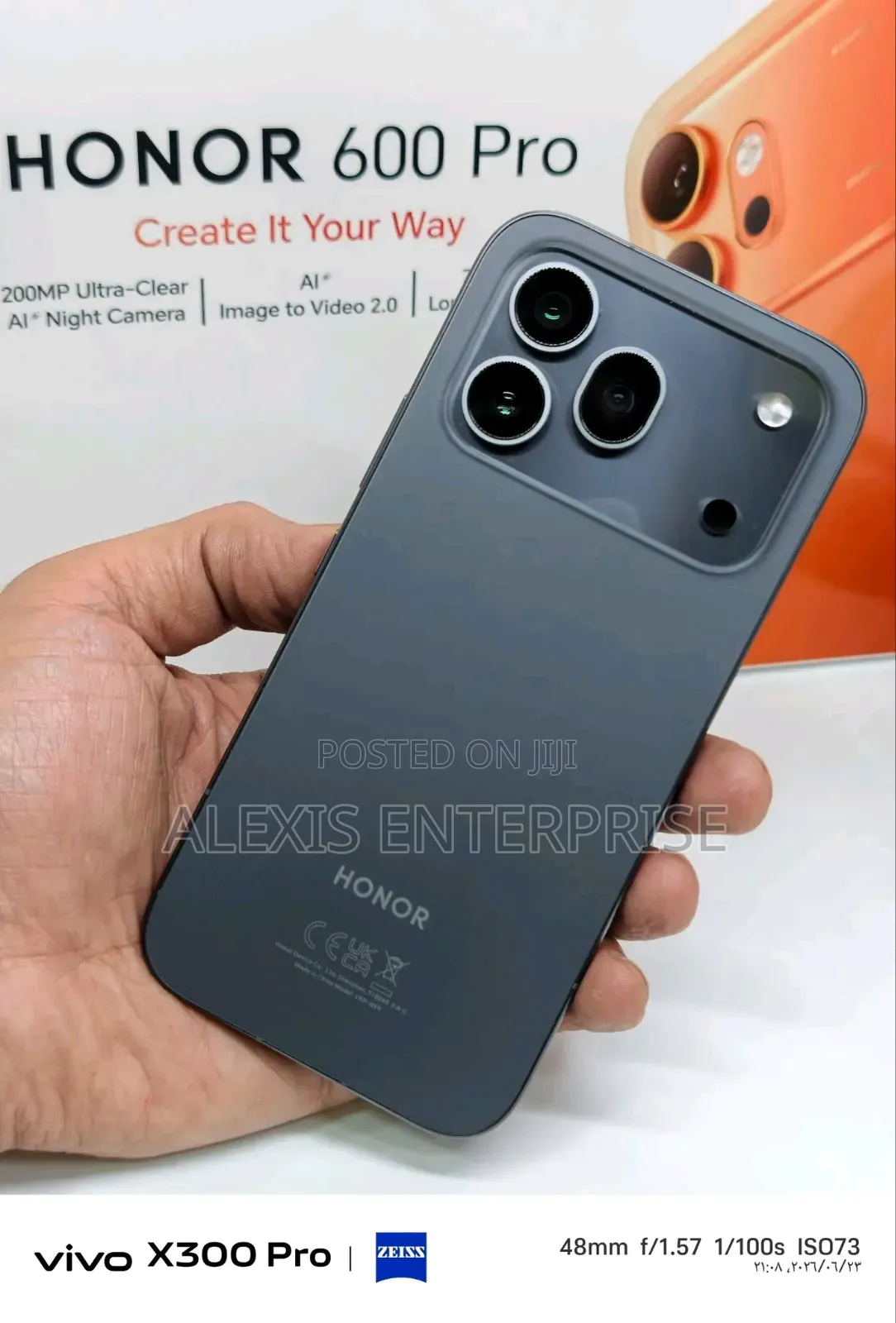 New Honor 600 Pro 512 GB Black