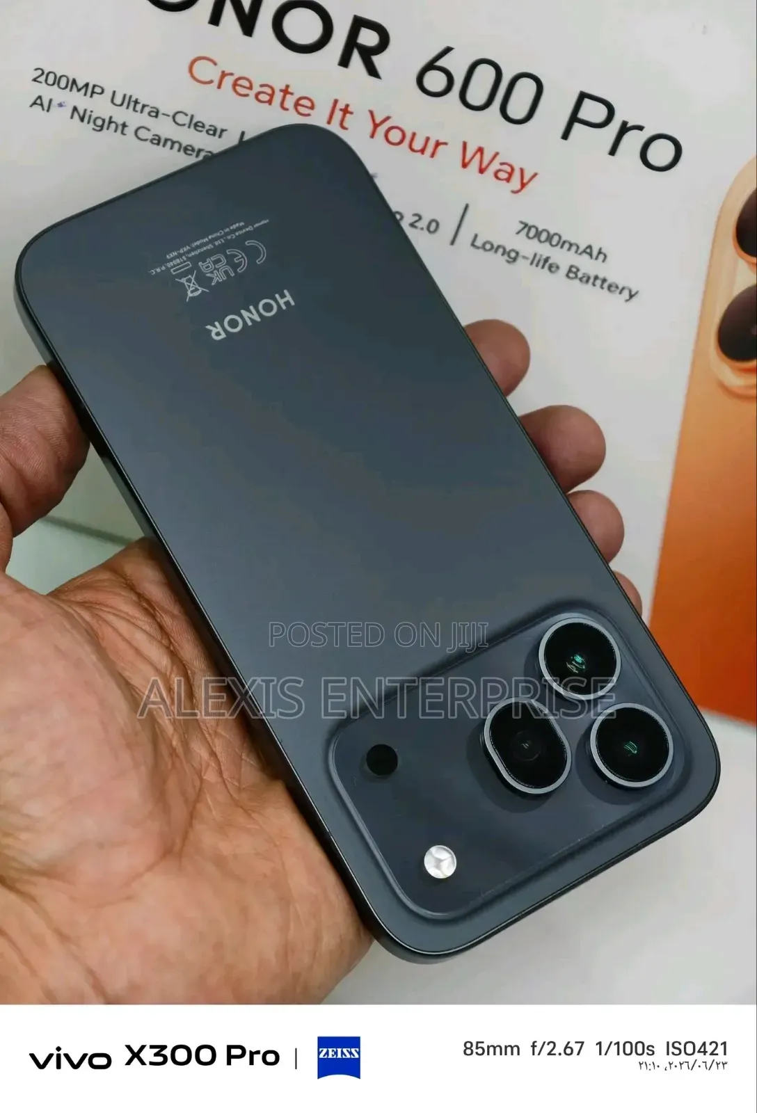 New Honor 600 Pro 512 GB Black