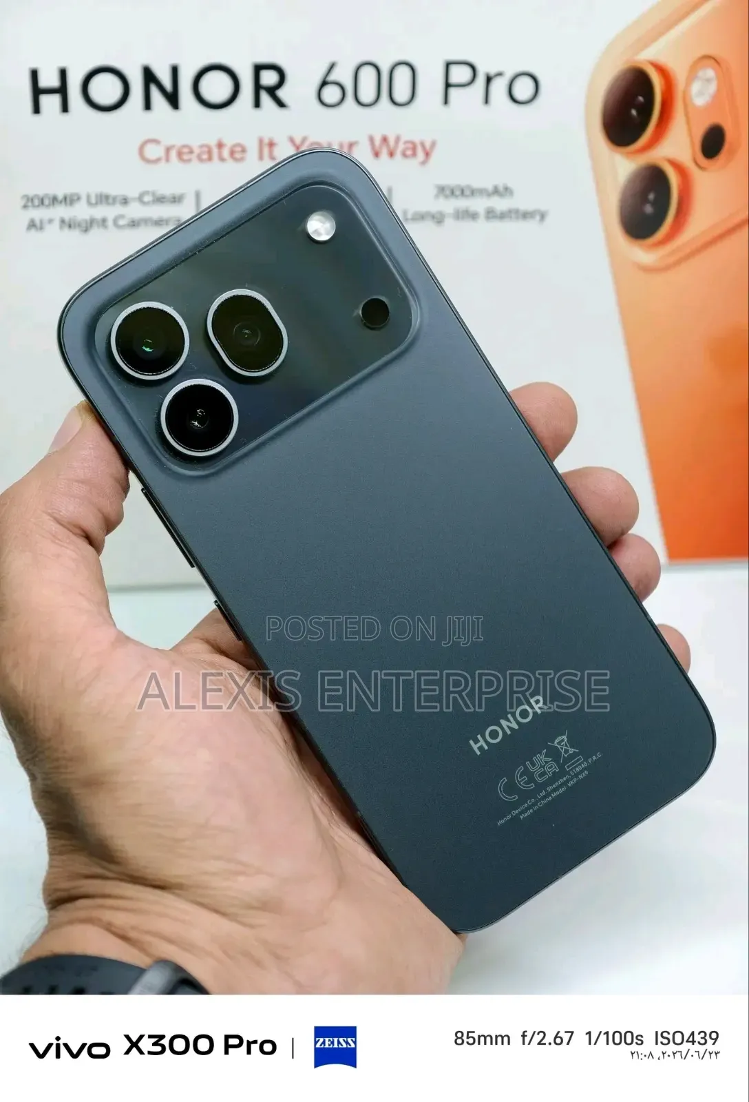 New Honor 600 Pro 512 GB Black