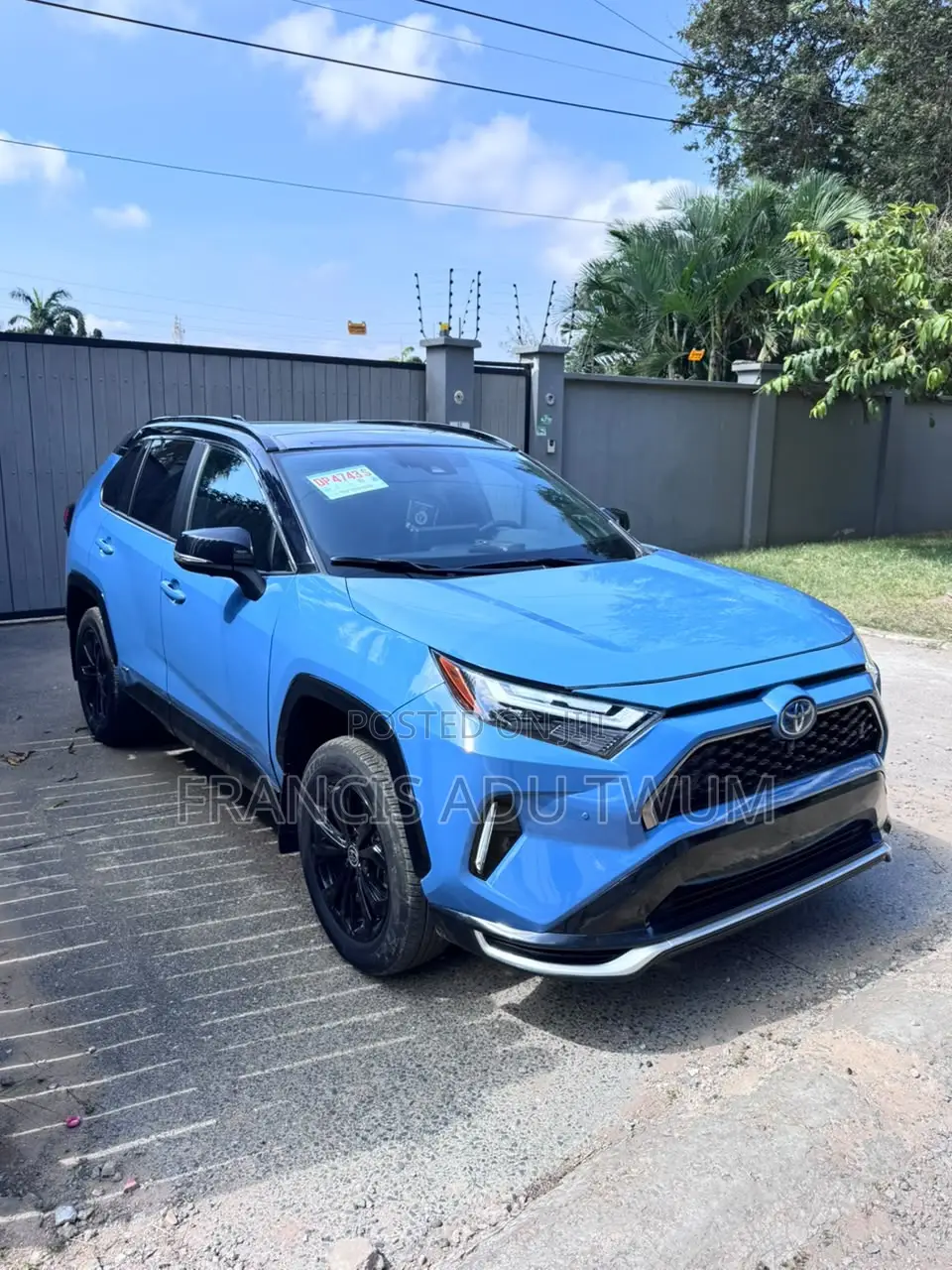 Toyota RAV4 Prime XSE AWD 2023 Blue