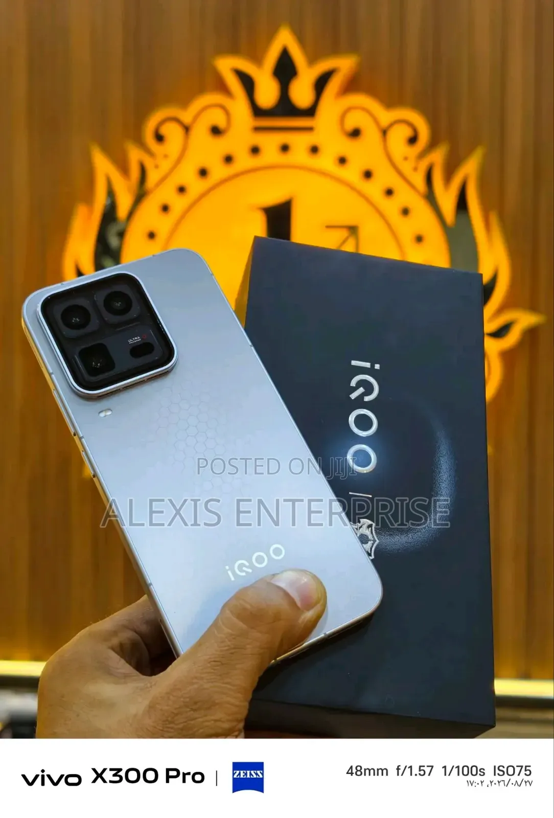New Vivo iQOO 15 512 GB Silver