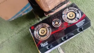 Roch 3 Burner Gas Cooker – Strong Heat, Better Cooking
