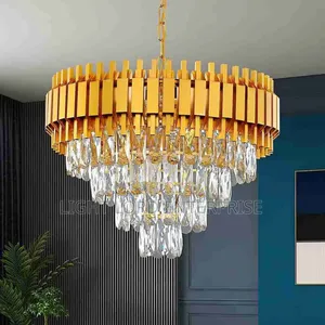 Crafted With Simple Design Rose Gold Chandelier 400mm/500mm