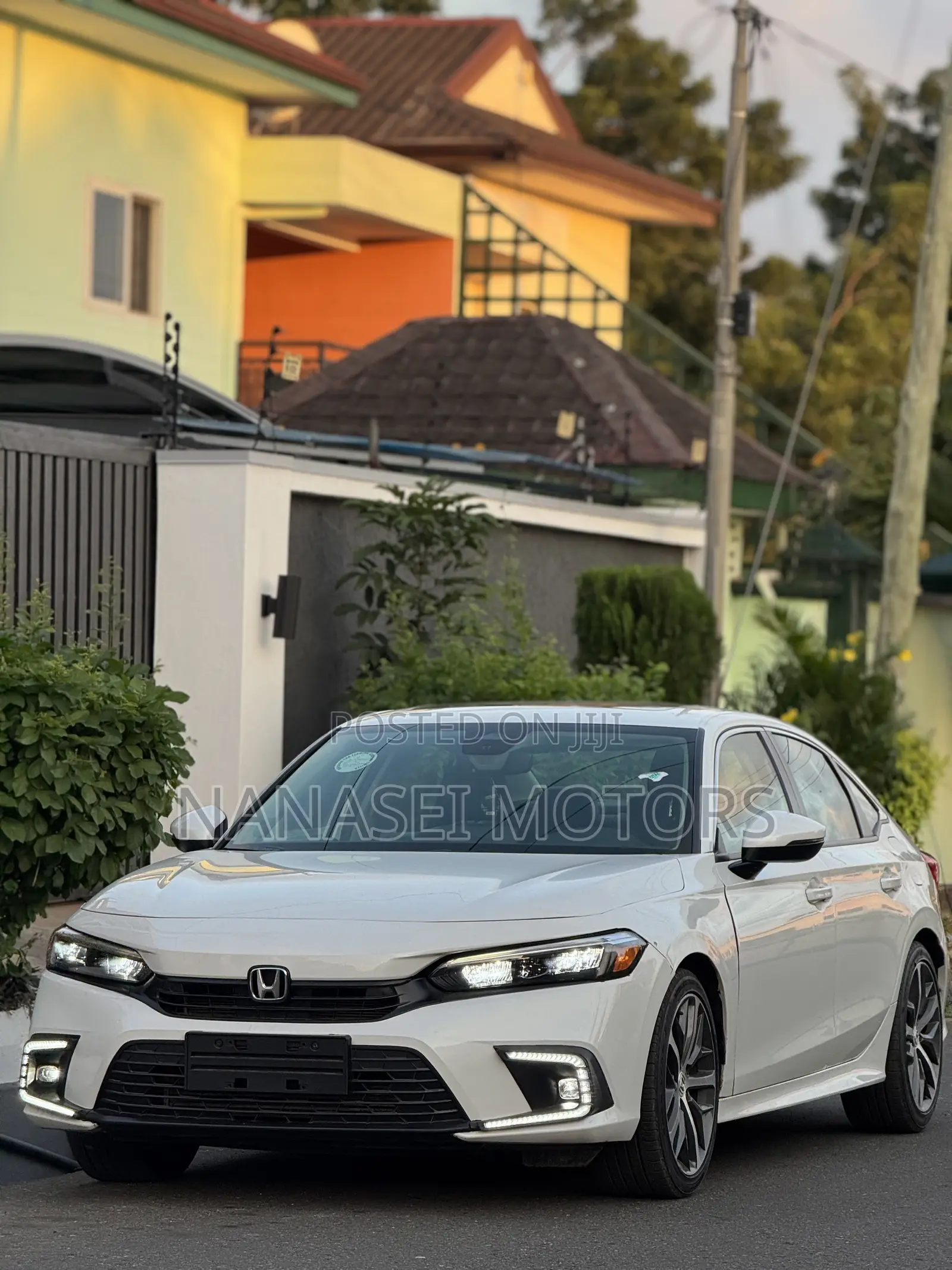Honda Civic Touring CVT 2024 White