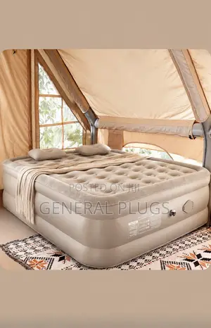 Camping Made Easy ;Original Inflatable Automatic Pump Air Mattress