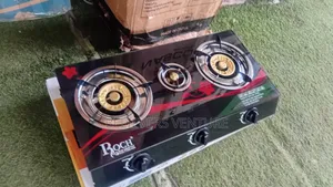 Roch 3 Burners Gas Cooker – Powerful Flame, Easy Cooking
