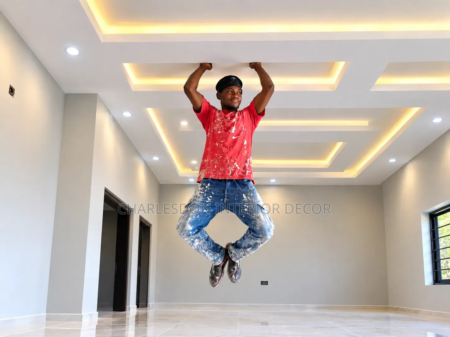 Original P O P Ceiling Design