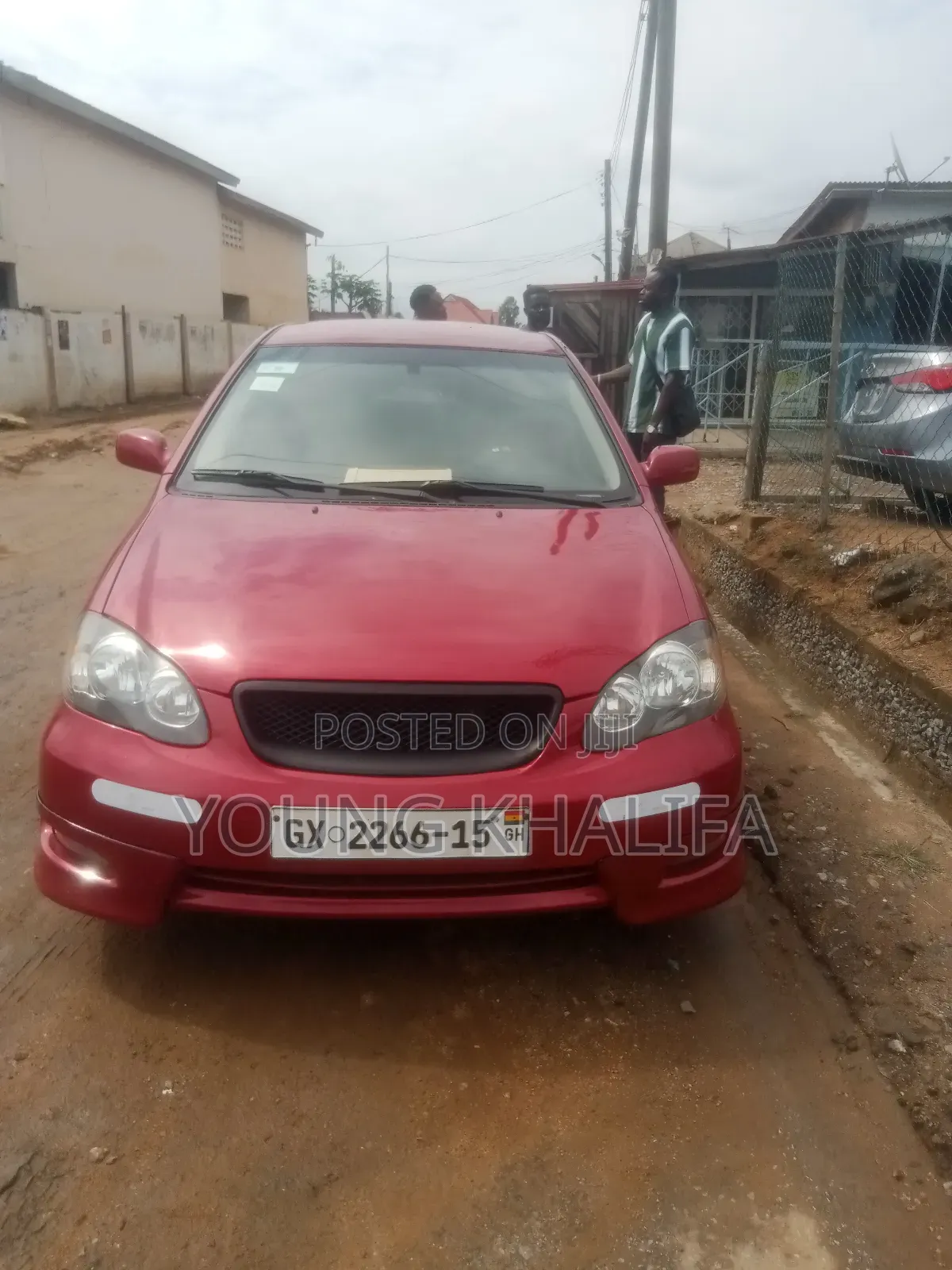 Toyota Corolla 2007 Red