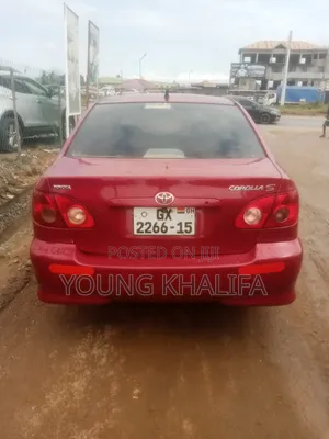 Toyota Corolla 2007 Red